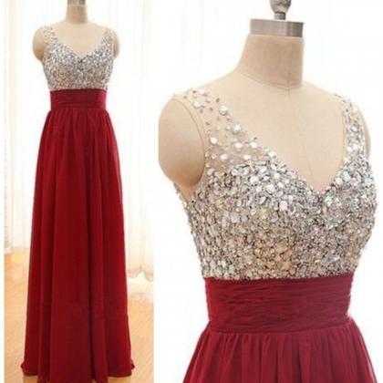 Red Prom Dresses,long Prom Dresses,charming Prom..
