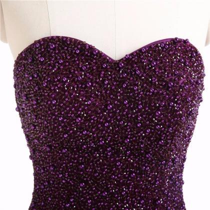 Real Vintage Gothic Purple Ball Gown Colorful..