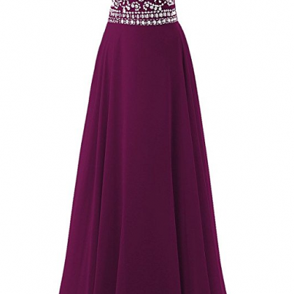 Long Chiffon Bridesmaid Gown with Lace Cap Sleeves Flamingo Plus Size