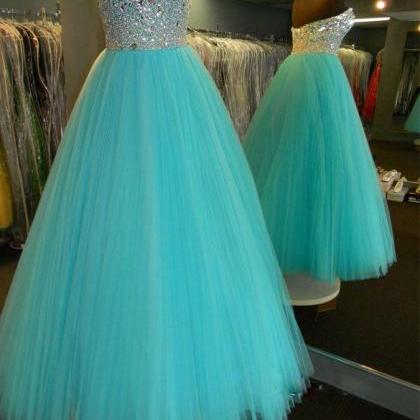 Party Dresses,evening Gowns,sweetheart Beaded Prom..