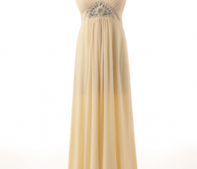 ENCOMPASSED LOOPED BODICE DRESS