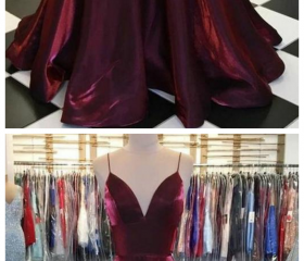 Modest Evening Dress Custom Made Satin Prom Dresses Y193