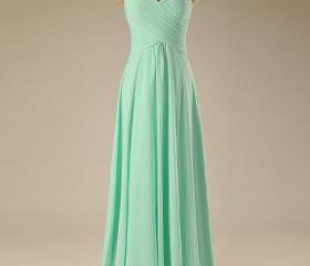 Long Prom Dresses, Cute Girl Simple Elegant Wedding Dresses Y1893 main image 1