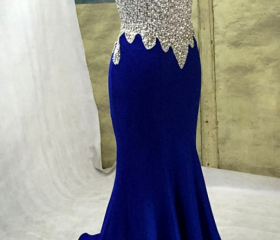 Halter Mermaid Double Straps Velvet Max Dresses Lilac