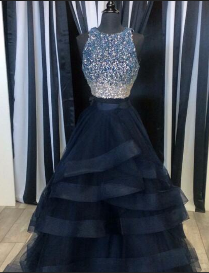quality evening dresses Long Lace Short Sleeve Formal Black Evening Dress main image 1