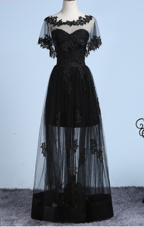 black formal cape