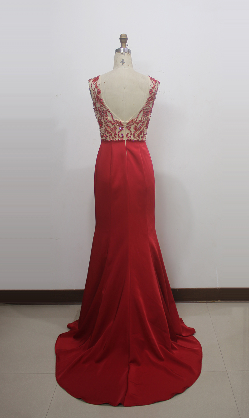 Red Prom Dresses Evening Dress Formal Party Red Carpet Dress Party ...