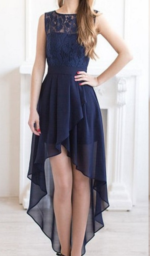 High low sale semi formal dresses