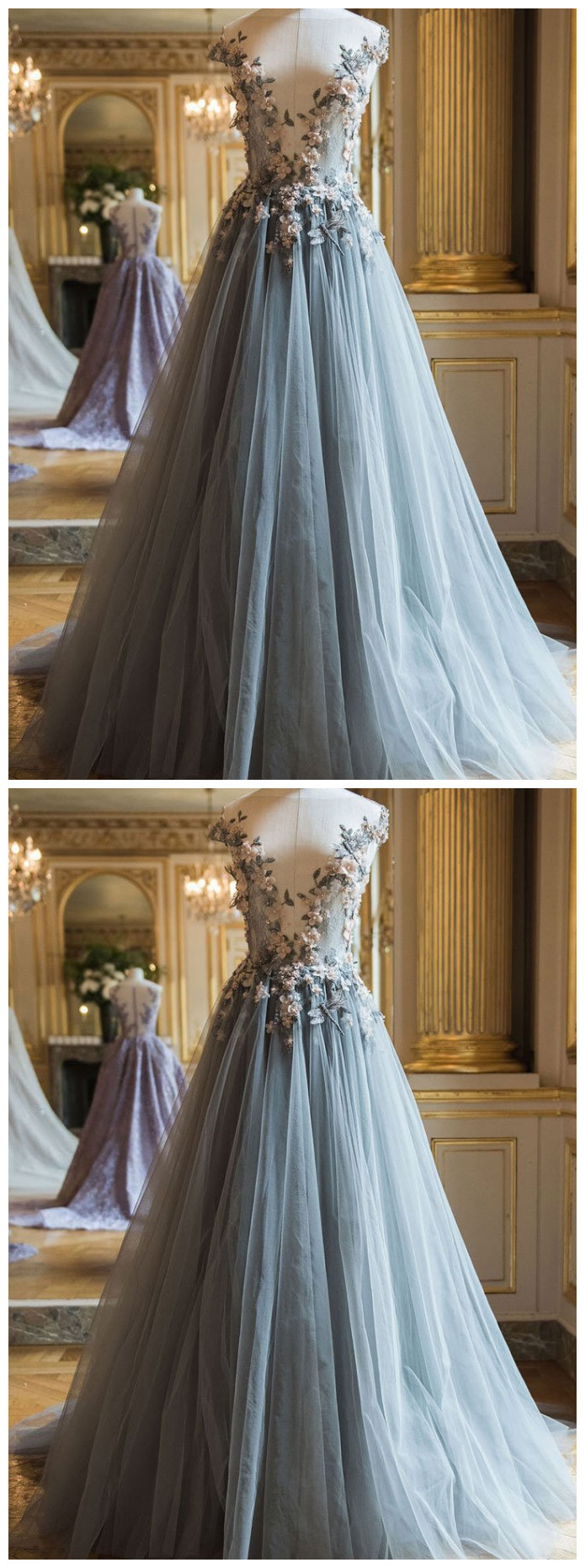 Prom Dresses Fairy Dress Sweep/brush Train Prom Dress/evening Dress on