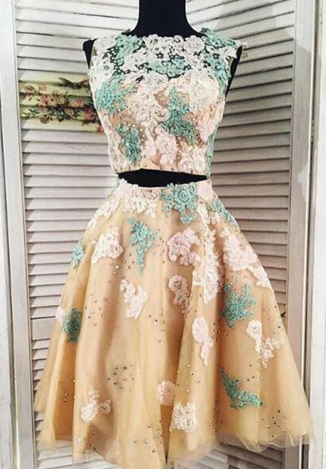 Stylish Lace Tulle Long Prom Dress, Lace Long Sleeve Evening Dress Homecoming Dress, Sexy Prom Gown