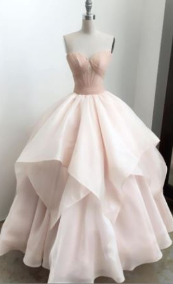 Charming Prom Dress, Tulle Prom Dresses, Long Evening Dress
