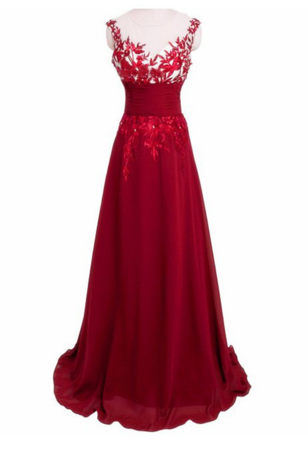 Long Prom Dress Evening Dress Prom Gown Sexy Lace Homecoming Gowns On Luulla 0731