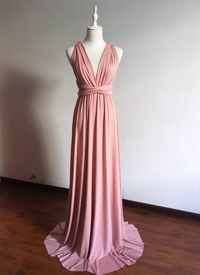 princess polly baby blue dress Taupe Bridesmaid Dress - Convertible Dress - Infinity Dress