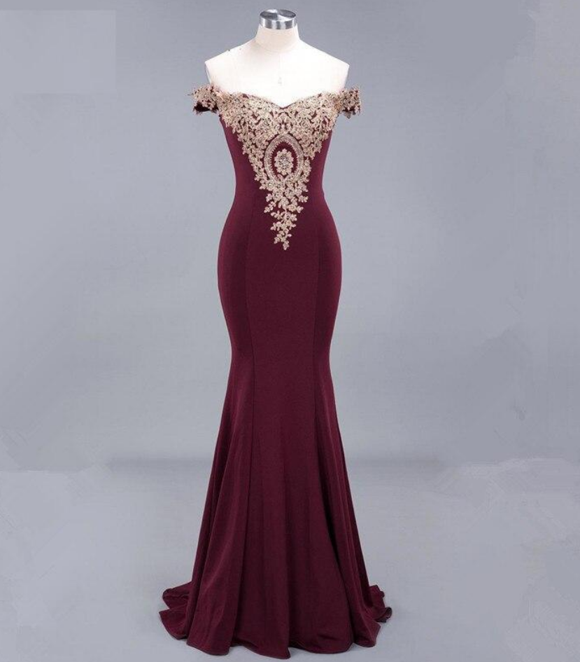 Prom Dresses,mermaid Prom Dresses Long Sexy Open Back Cap Sleeve Evening Party