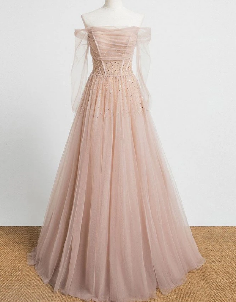 Prom Dresses,long Prom Dress Tulle Formal Dress