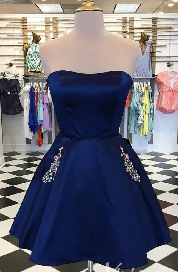 Homecoming Dresses, Short Prom Dress ,winter Formal Dress, Pageant Dance  Dresses, Back To School Par on Luulla