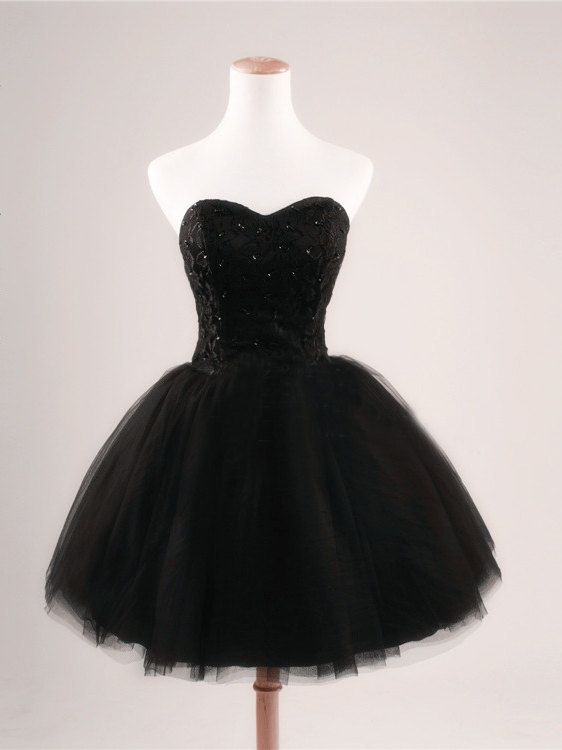 Black Lace Bodice Homecoming Dresses ,short Homecoming Dresses, Short Prom Dresses,cute Homecoming Dresses