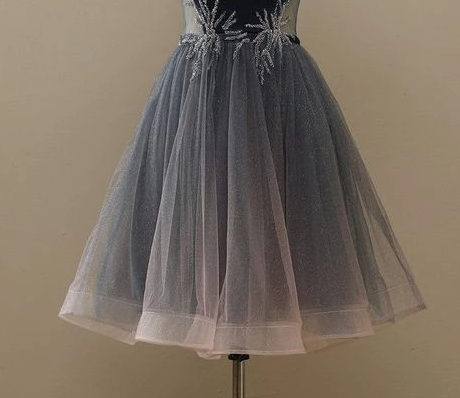 Off-the-Shoulder Short Homecoming Dresses with Long Sleeves main image 0