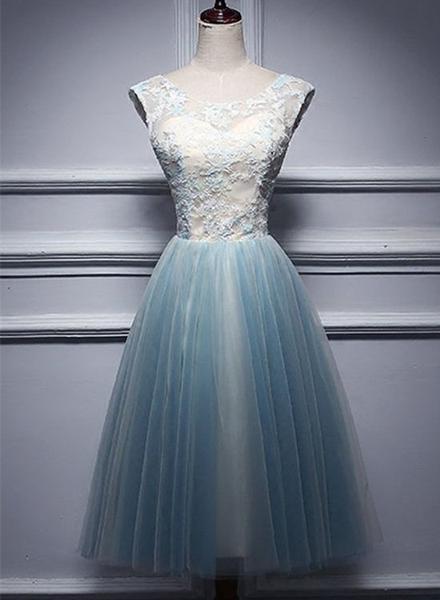Charming Short Vintage Tulle Homecoming Dresses, Short Junior Prom Dresses  , Wedding Party Dresses on Luulla