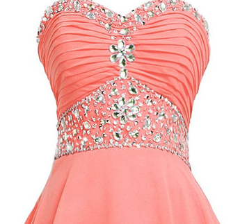 Sweetheart Homecoming Dresses, A-line Beading Graduation Dresses,homecoming  Dress,short/mini Homecom on Luulla