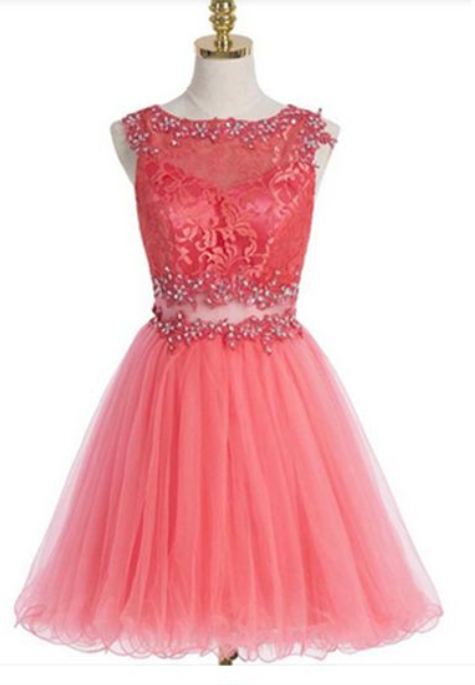Beading A-line Homecoming Dresses,short Prom Dresses, Homecoming Dresses, Graduation Dres