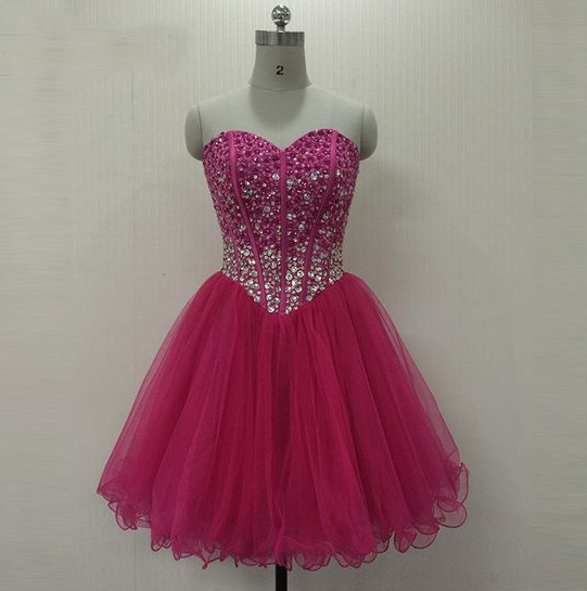 Homecoming Dresses,pink Homecoming Dress, Short Prom Dresses,sexy Party Dress