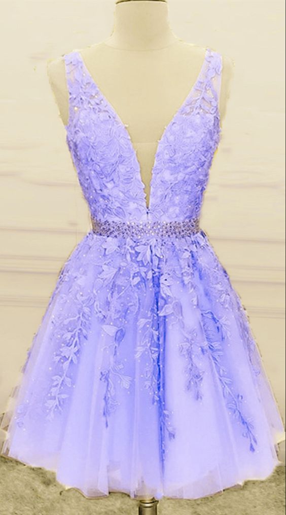 Lavender semi formal dress best sale