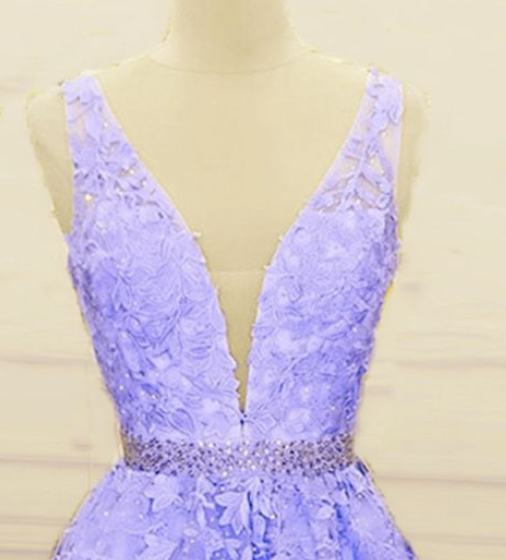 Lavender Halter Short Chiffon Homecoming Dress Cocktail Dress Y8102 main image 0