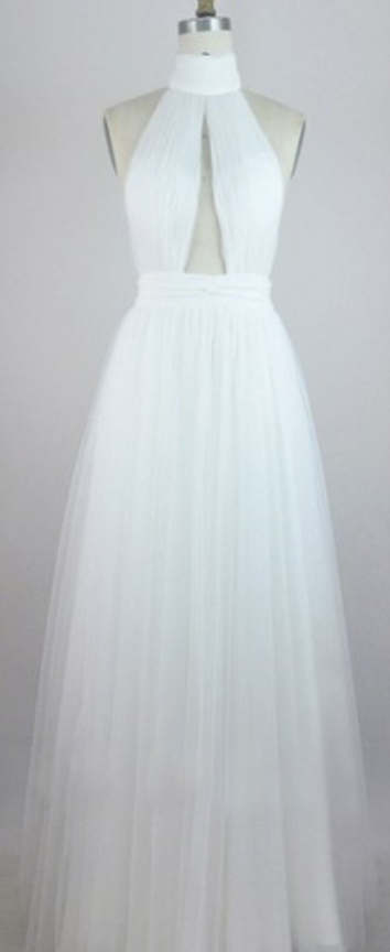 A-line Formal Prom Dress, Beautiful Long Prom Dress, Banquet Party Dress
