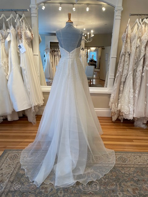 A Line Tulle Long Formal Dress Unique Evening Dresses main image 1