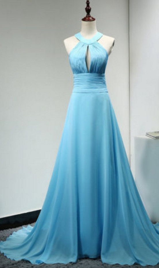 macys blue formal dress A-line Off-the-shoulder Beaded Unique Blue Short Prom Dress Juniors Ho –  SELINADRESS main image 0