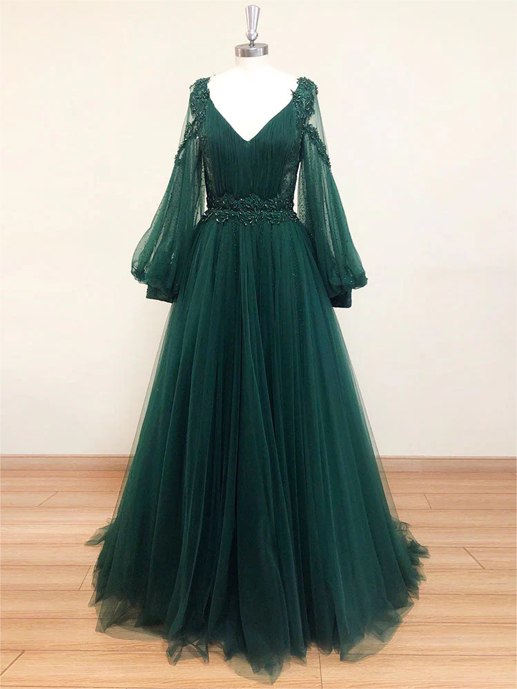 white christmas dresses Off the Shoulder Emerald Green Long Prom Dresses, Green Off Shoulder Formal  Graduation Dresses
