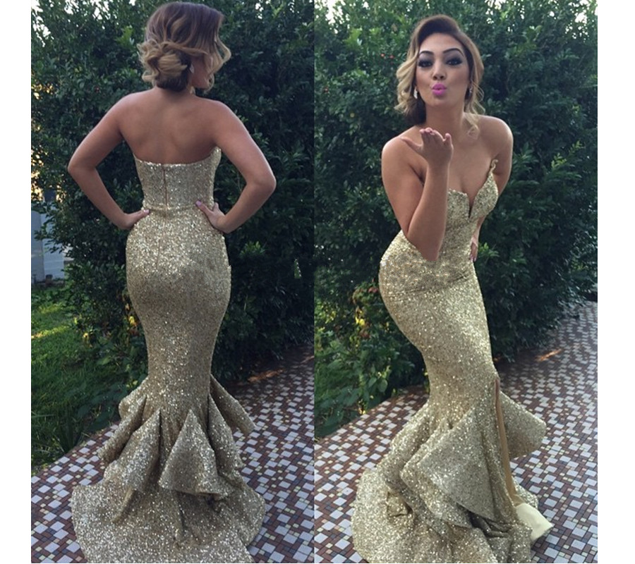 Blinged Out Prom Dresses
