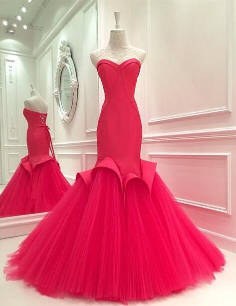 Red Prom Dresses Evening Dresses