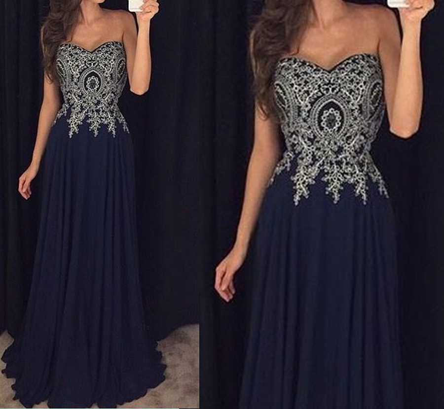 Prom Dresses,beading Prom Dress,white Prom Gown Prom Gowns,elegant Evening Dress,modest Evening Gowns Navy Blue Party Gowns,prom Dres