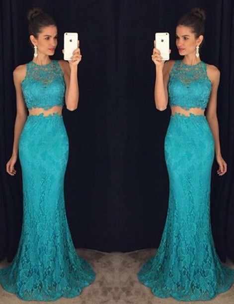 Prom Gown,prom Dresses, Party Dresses,lace Evening Gowns,formal Dress For Teens