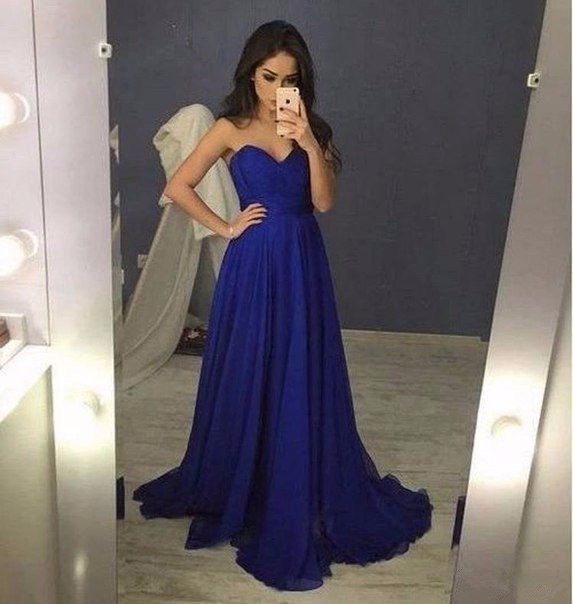 Prom Gown,royal Blue Evening Gowns,party Dresses, Evening Gowns,sexy Formal Dress For Teens
