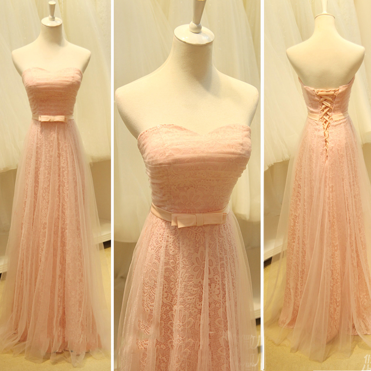 Pink Prom Dresses,blush Pink Lace Prom Dress,prom Gown,pink Prom Gown,elegant Evening Dress,evening Gowns,party Gowns