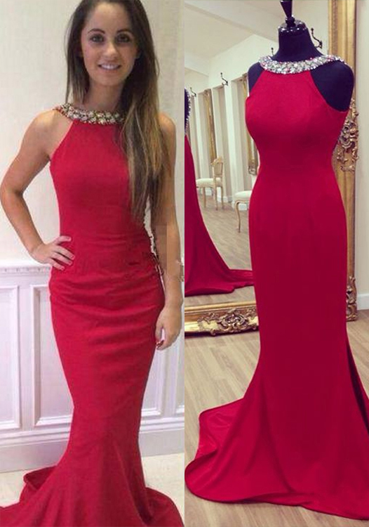 Backless Prom Dresses,red Prom Dress,backless Prom Gown,open Back Prom Dresses,open Backs Evening Gowns,mermaid Formal Gown,party Dresses For