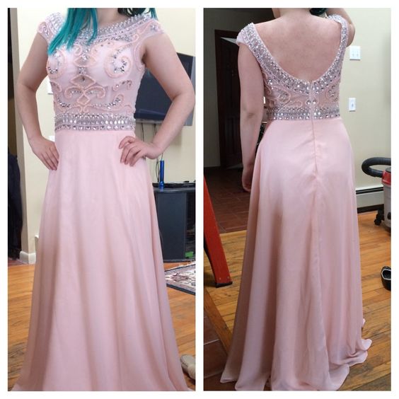 Charming Prom Dress,chiffon Prom Dress,beading Prom Dress,a-line Evening Dress