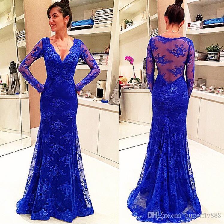 Backless Prom Dresses,royal Blue Prom Dress,backless Formal Gown,open Back Prom Dresses,open Backs Evening Gowns,lace Formal Gown For Teens