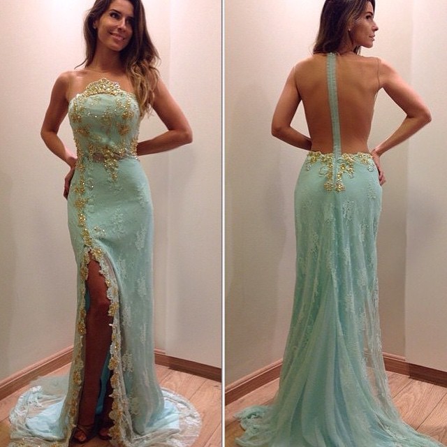 Mint Green Prom Dresses,prom Dress,mint Green Prom Dress,backless Prom Dresses,formal Gown,evening Gowns,modest Party Dress,prom Gown For Teens