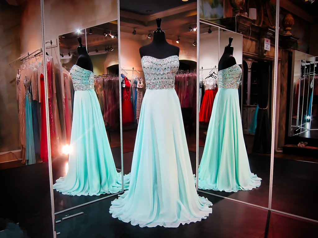 Prom Dresses,light Blue Prom Dress, Prom Gown,prom Dresses,chiffion Evening Gowns,evening Gown