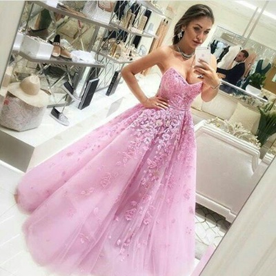 Modest Quinceanera Dress,applique Ball Gown,sweetheart Prom Dress,fashion Prom Dress,sexy Party Dress, Style Evening Dress