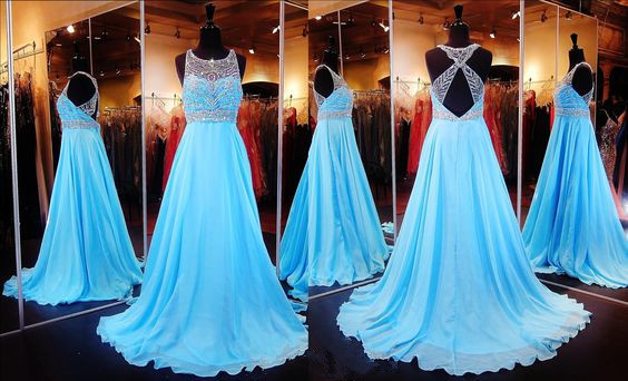 Beaded Prom Dress,chiffon Prom Dress,maxi Prom Dress,fashion Prom Dress,sexy Party Dress, Style Evening Dress
