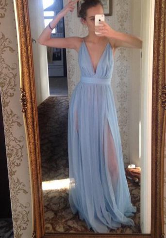 Custom Made Party Dress,deep V Neck Prom Dress,spaghetti Prom Dress,fashion Prom Dress,sexy Party Dress, 2017 Evening Dress