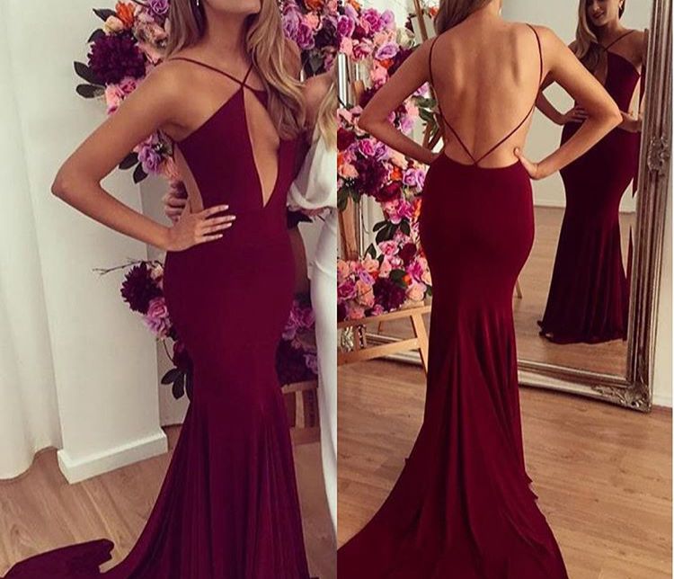 backless prom dresses 2017 elegant pink tulle long evening gowns backless prom dress main image 1