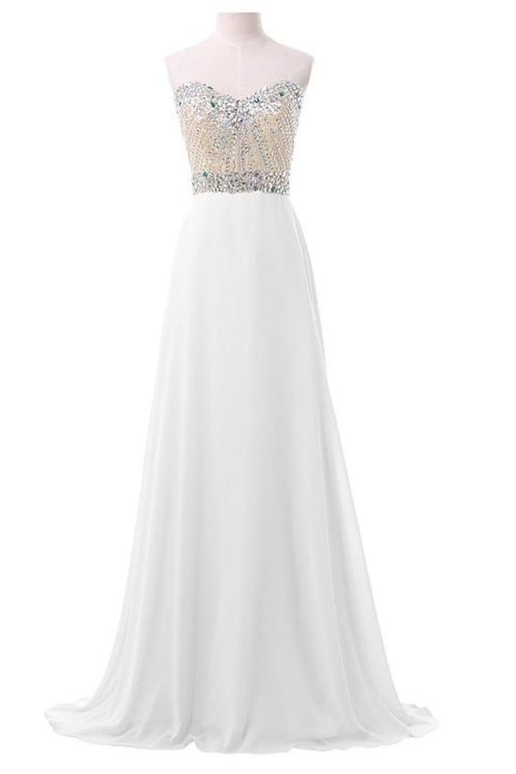 Elegant Formal Dress,beaded Prom Dress,a Line Prom Dress,fashion Prom Dress,sexy Party Dress, 2017 Evening Dress