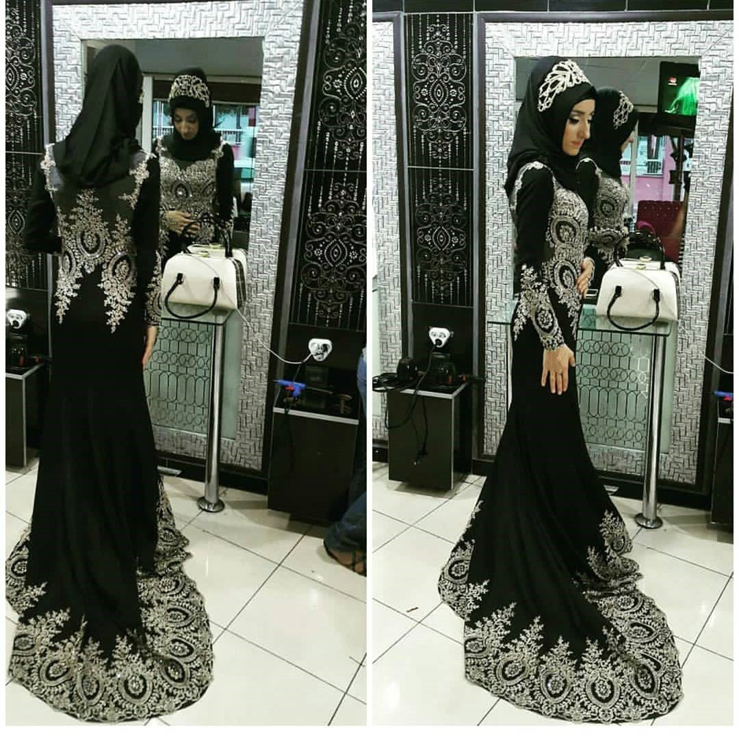 Prom Dress,modest Prom Dress,long Sleeves Mermaid Prom Dress,arabic Prom Dress,muslim Evening Gowns,prom Dress 2017