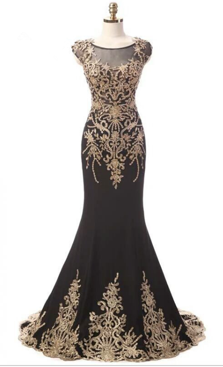 lace wedding dress with tulle overlay COCOMELODY Dark Romance Endless Charm Sequined Tulle Black Wedding Dress  CW3352 main image 1